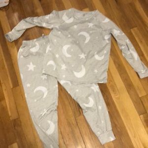 Gray pajama set